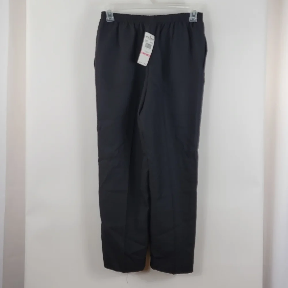 Alfred Dunner Classic Black Pants Size 10P - Picture 4 of 7